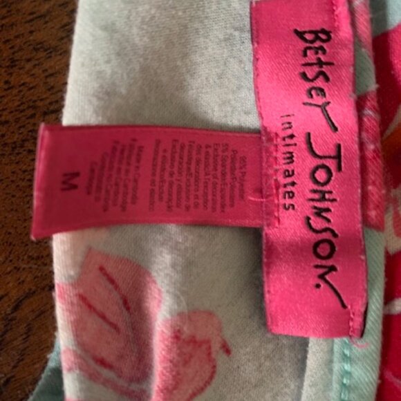 Betsey Johnson pajama set shorts size Medium - Picture 7 of 8